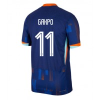 Camisa de time de futebol Holanda Cody Gakpo #11 Replicas 2º Equipamento Europeu 2024 Manga Curta